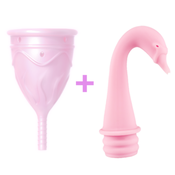 Менструальная чаша Femintimate с душем (размер L) - фото