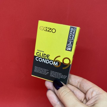 Презервативы в обильной смазке EGZO Glide (3 шт) - фото
