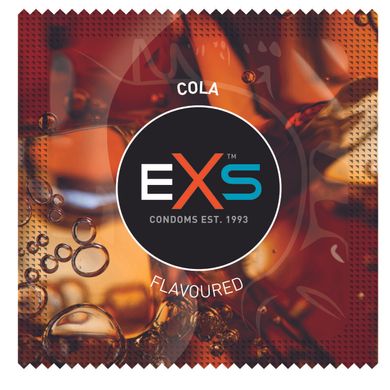 Презерватив зі смаком EXS Cola (1 шт) - фото