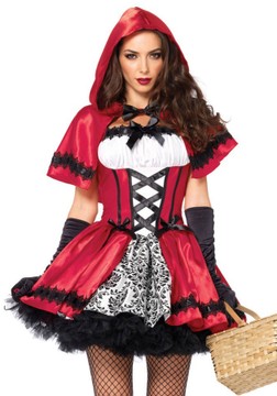 Еротичний костюм Leg Avenue Gothic Red Riding Hood S