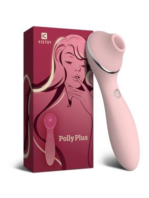 KisToy Polly Plus - вакуумный вибратор Pink - фото