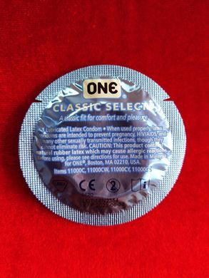 Презерватив ONE Classic Select (1 шт) - фото