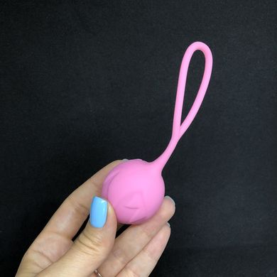 Вагінальна кулька Geisha Lastic Balls Mía - L рожева - фото