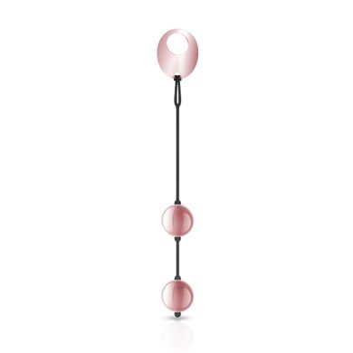 Металлические вагинальные шарики Rosy Gold Nouveau Kegel Balls - фото