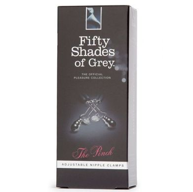 Зажимы для сосков Fifty Shades of Grey - "Сожми крепче" - фото