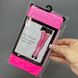 Панчохи сітка Leg Avenue Nylon Fishnet Thigh Highs OS Neon Pink - фото товару