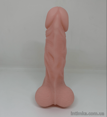 Мягкий дилдо с подвижной крайней плотью Real Body Real Brad (20 см) (мятая упаковка, товар в целостности) - фото