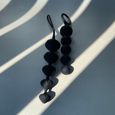 Анальні буси Satisfyer Beads Black - фото
