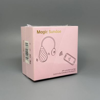 Смарт-віброяйце Magic Motion Sundae Pink - фото