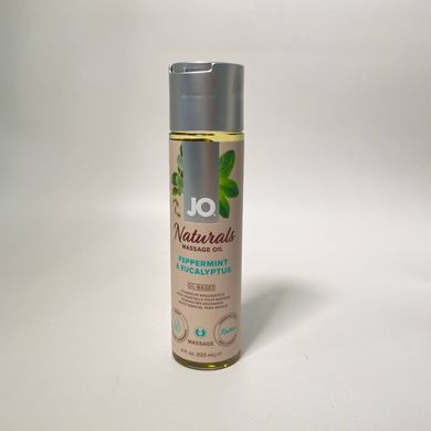 Массажное масло System JO Naturals Peppermint&Eucalyptus 120 мл - фото