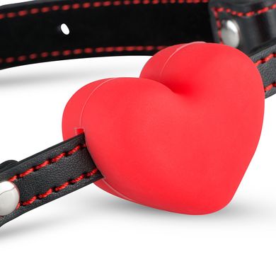 Кляп БДСМ Whipped Heart Ball Gag з серцем - фото
