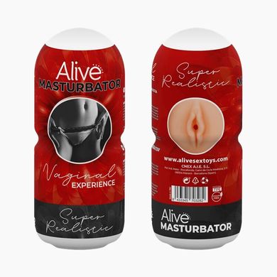 Мастурбатор вагина Alive Vaginal Experience RED - фото