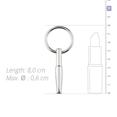 Уретральный стимулятор Sinner Gear Unbendable Hollow Penis Plug (0,8 см)