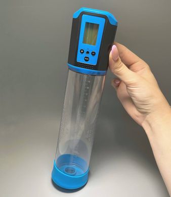 Автоматична вакуумна помпа для пеніса Man Powerup Passion Pump Blue - фото