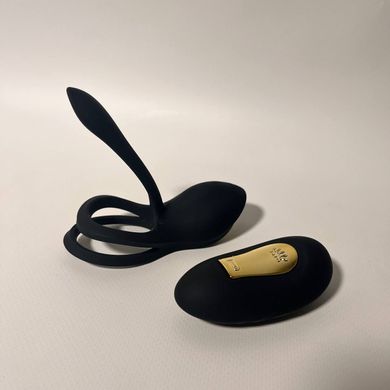 Эрекционное смарт-виброкольцо с пультом д/у Zalo BAYEK Obsidian Black - фото