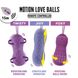 Вагінальні кульки з перлинним масажем FeelzToys Motion Love Balls Foxy - фото товару
