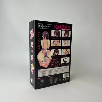 Liebe Seele Pink Glossy 7pcs Bondage Kit набор БДСМ 7 предметов - фото