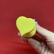 Анальна пробка CHISA Luv Heart Plug-yellow - фото товару