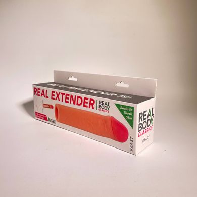 Насадка на пенис Real Body - Real Extender BEAST - фото