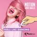 Вагінальні кульки з ротацією FeelzToys Motion Love Balls Twisty - фото товару