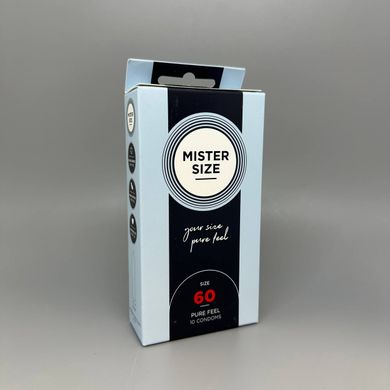 Презервативи Mister Size pure feel 60 (10 шт.) (пом'ята упаковка) - фото