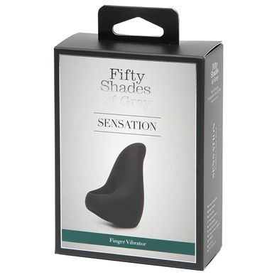 Вибратор на палец Fifty Shades of Grey Sensation Finger Vibrator black - фото