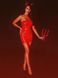 Платье лакированное красное “Соблазнительница Марго” XS/S