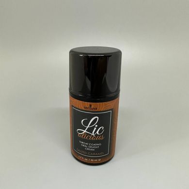 Sensuva Lic-o-licious крем для мінету зі смаком солоної карамелі 50 мл - фото