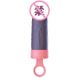 Фалоімітатор з вібрацією у вигляді морозива KissToy CuteVibe Teddy Pink Black Dildo (15,5 см) - фото товару