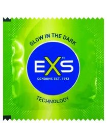 Презерватив, що світиться в темряві, EXS Glow in the Dark (1 шт) - фото
