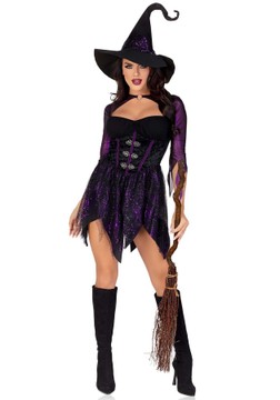 Еротичний костюм відьми Leg Avenue Mystical Witch XL