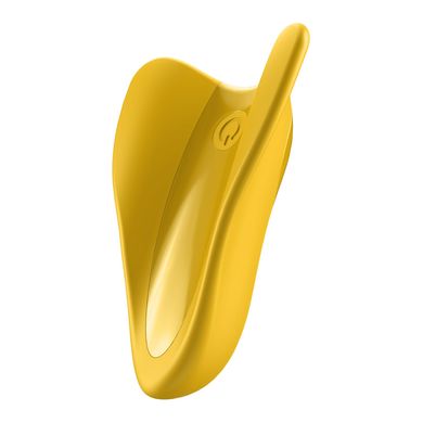 Satisfyer High Fly - вибратор на палец желтый - фото