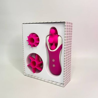 Имитатор орального секса FeelzToys Clitella Oral Stimulator Pink - фото