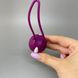 Вагінальна кулька Fun Factory Smartball Uno фіолетова - фото товару