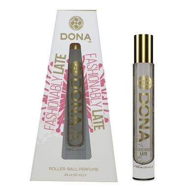 Духи с феромонами DONA Roll-On Perfume Fashionably Late (10 мл) - фото