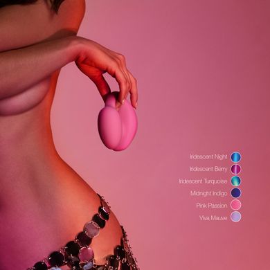 Вакуумний кліторальний стимулятор з віброяйцем Love To Love Wonderlover pink passion - фото
