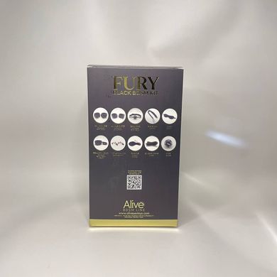 Набор для БДСМ Alive FURY Black BDSM Kit (11 pcs) (мятая упаковка) - фото