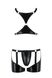 Комплект білизни для чоловіків Passion 047 SET ARON black L/XL - фото товару
