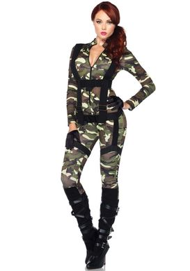 Еротичний костюм мілітари Leg Avenue Pretty Paratrooper XL