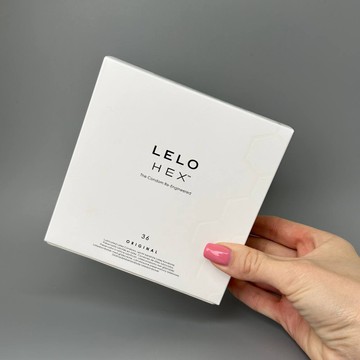 Презервативи LELO HEX Condoms Original 36 Pack (36 шт) - фото