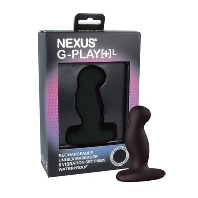 Nexus G-Play Plus - масажер простати L Black - фото