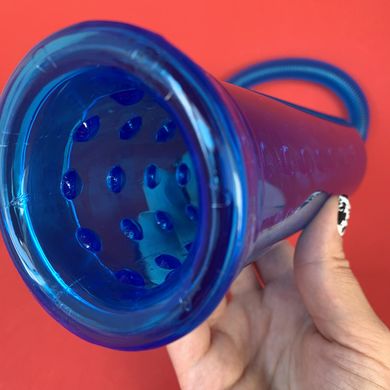 XLsucker Penis Pump - вакуумная помпа для пениса голубая - фото