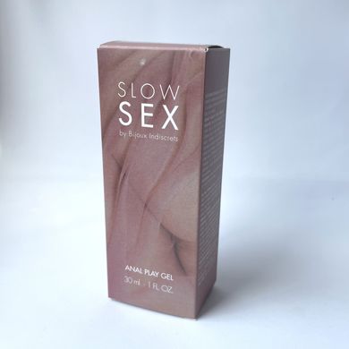 Анальная гель-смазка Bijoux Indiscrets SLOW SEX 30 мл - фото