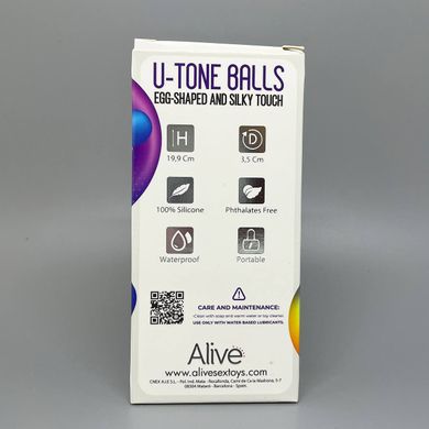Alive U-Tone Balls - вагинальные шарики розовые - фото
