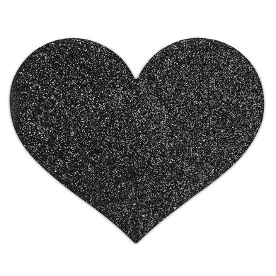Прикраса на соски Bijoux Indiscrets - Flash Heart Black - фото