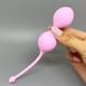 Alive U-Tone Balls - вагинальные шарики розовые - фото товара