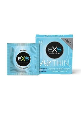 Презервативи EXS Air Thin Feel із латексу високої якості (3 шт) - фото