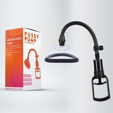 Вакуумная помпа для вульвы Men Powerup Pussy Pump Premium Fun L (13см)