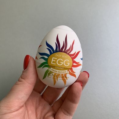 Яйце мастурбатор Tenga Egg EASY BEAT Shiny pride - фото