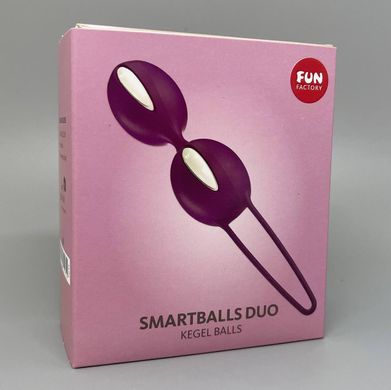Вагинальные шарики Fun Factory Smartballs Duo фиолетовые - фото